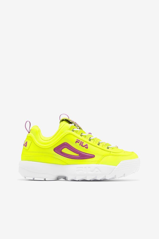 Fila Sneakers Dame Gul Disruptor 2 Premium OBW-709614